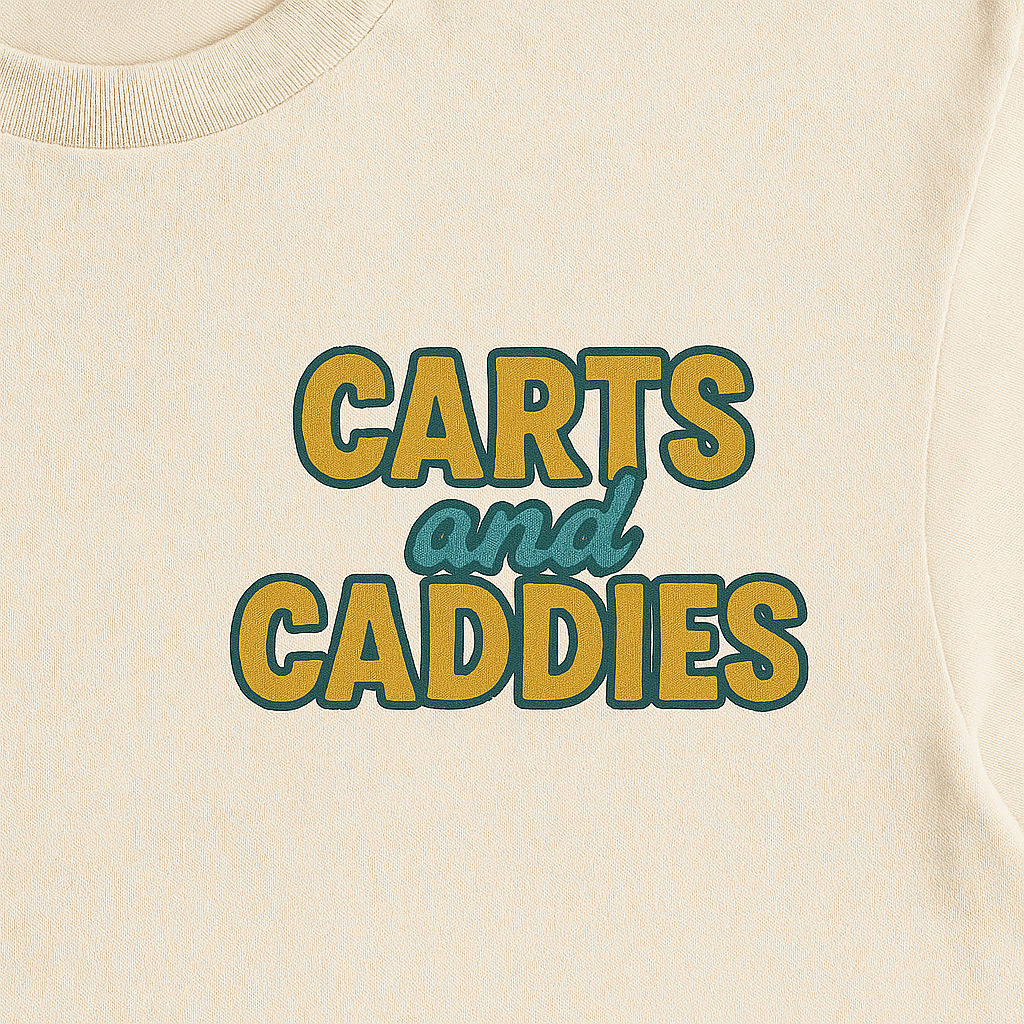 Carts and Caddies “Headcover Crew” Tee