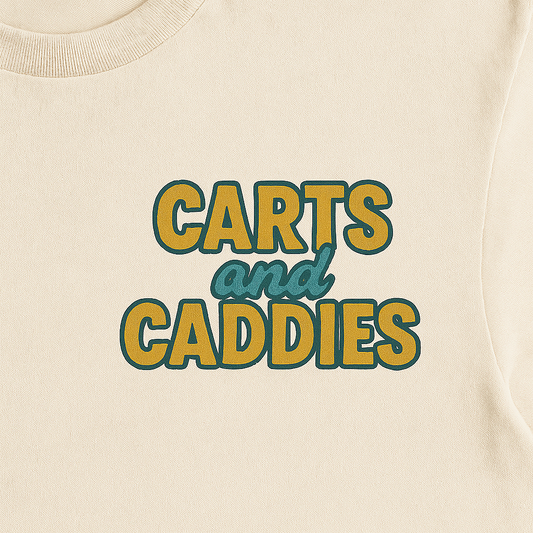 Carts and Caddies “Headcover Crew” Tee